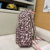 Leopard Print Schoolbag Women's Lightweight Backpack