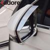 Rearview Mirror Eyebrow Cover Trim For Volkswagen VW Tiguan MK2 2017- Carbon Side Mirrors Rain Shield Sun Visor Accessories