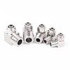 Huazheng HZ 304 Stainless Steel Quick Twist Right-Angle Elbow Connector