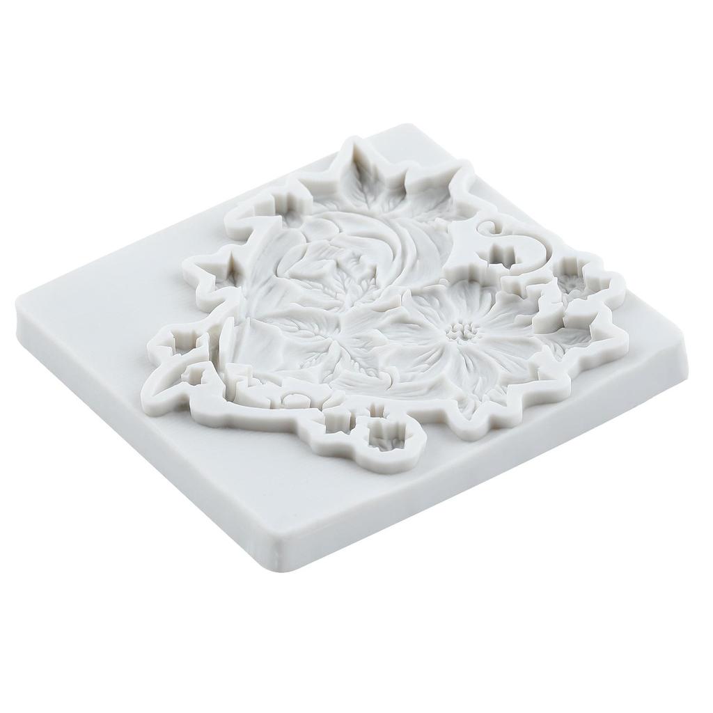 Heart Silicone Mold Flower Vine Fondant Molds Cake Decorating Tools Cupcake Topper Candy Sugar Craft Gum Paste Polymer Clay