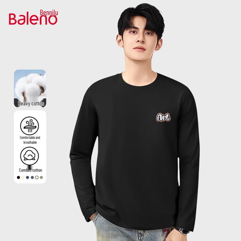 Baleno Pure Cotton Long Sleeve Casual T-Shirt
