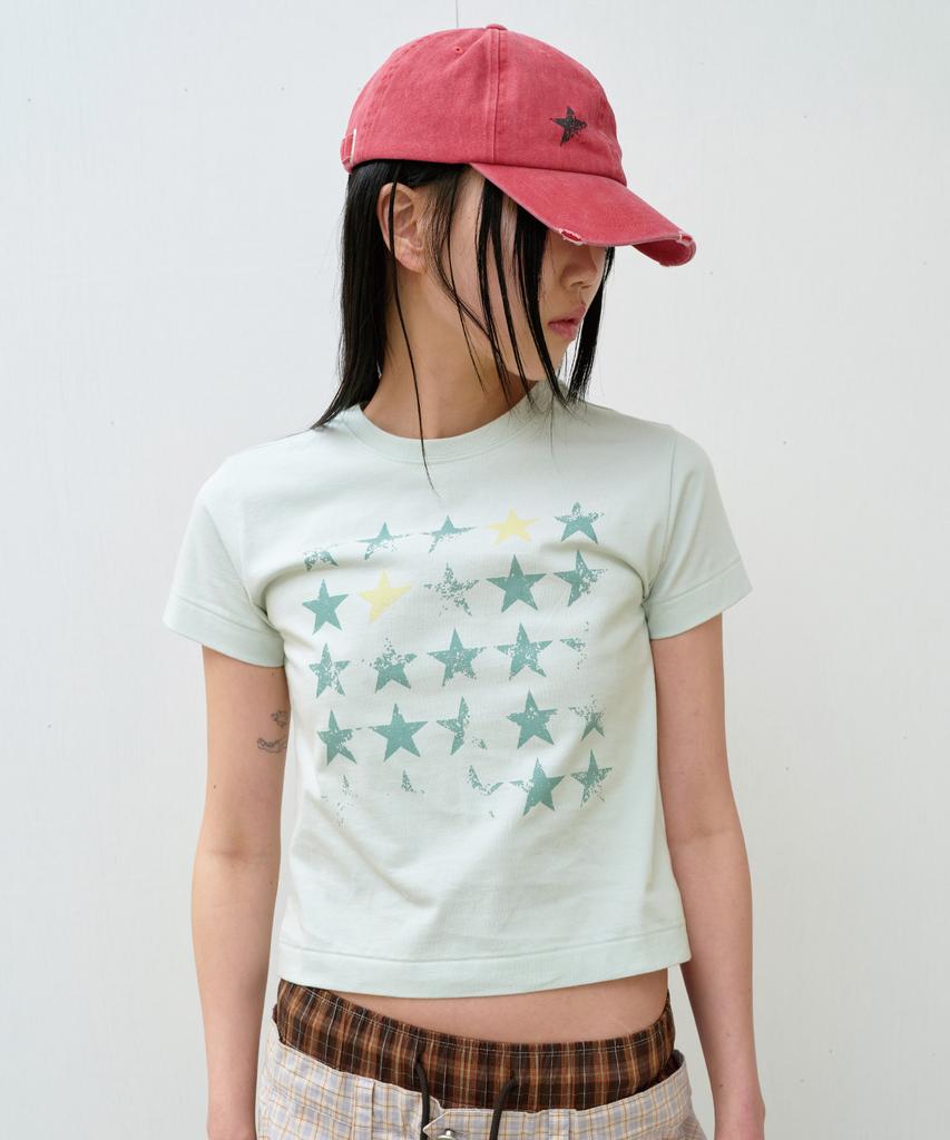 THEVINYLHOUSE Star Ball Cap Red