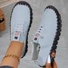 Women Casual Sneakers New Spring Summer Soft-soled Breathable Loafers Retro Style Plus Size 35-45 Single S… More