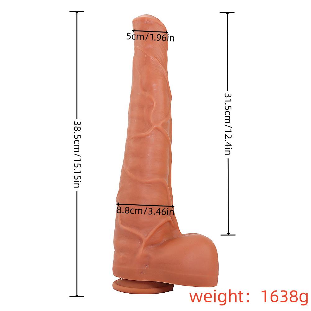 Double Layer Silicone Simulation Penis