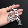 2025 Hot Volkswagen RLine Keychain With Brand Badge Genuine Zinc Alloy Anti-Theft Car Key Organizer Gift Pendant For Men Women S