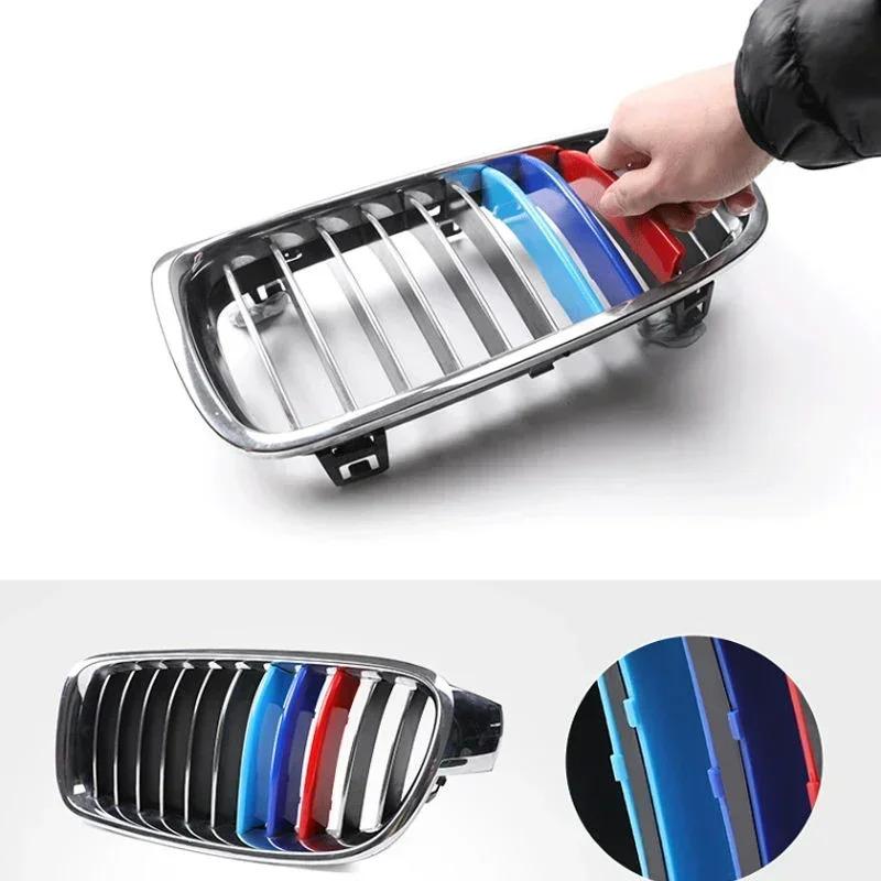 3D Car Front Grill Cover for BMW X1 E84 2010 2011 2012 2013 2014 2015 Accessory