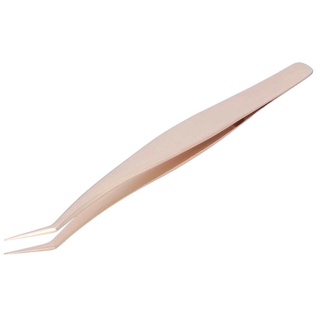False Eyelashes Grafting Tweezers Fine Tip Stainless Steel Eyelash Extension Tool Tweezers