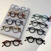Vintage Small Round Glasses for Men New Blue Light Blocking Optical Frames Women Trendy Candy Color Rim Eyeglasses