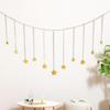 Nordic Style Star & Moon Wall Hanging - Children's Room Decoration