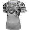 Red Plume Mens 3D Digital Printing Short Sleeve T-Shirt Outdoor Running Yoga Fitness Tight Shirt for Men