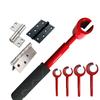 Hinge Gap Adjustment Wrench Set Multi-Size Precision Repair Tool Kit Door Cabinet Hinge Repair Spanner Labor-Saving Wrench