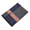 Double Sided Long Warm Men'S Winter Shawl Scarf Short Tassel Soft Warm Business Scarves For Men