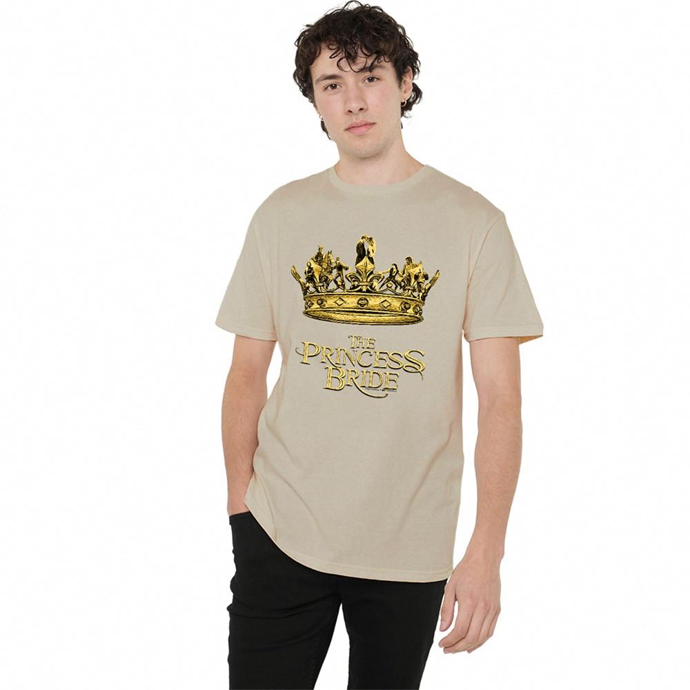 Princess Bride Crown T-Shirt S-3XL Sand L