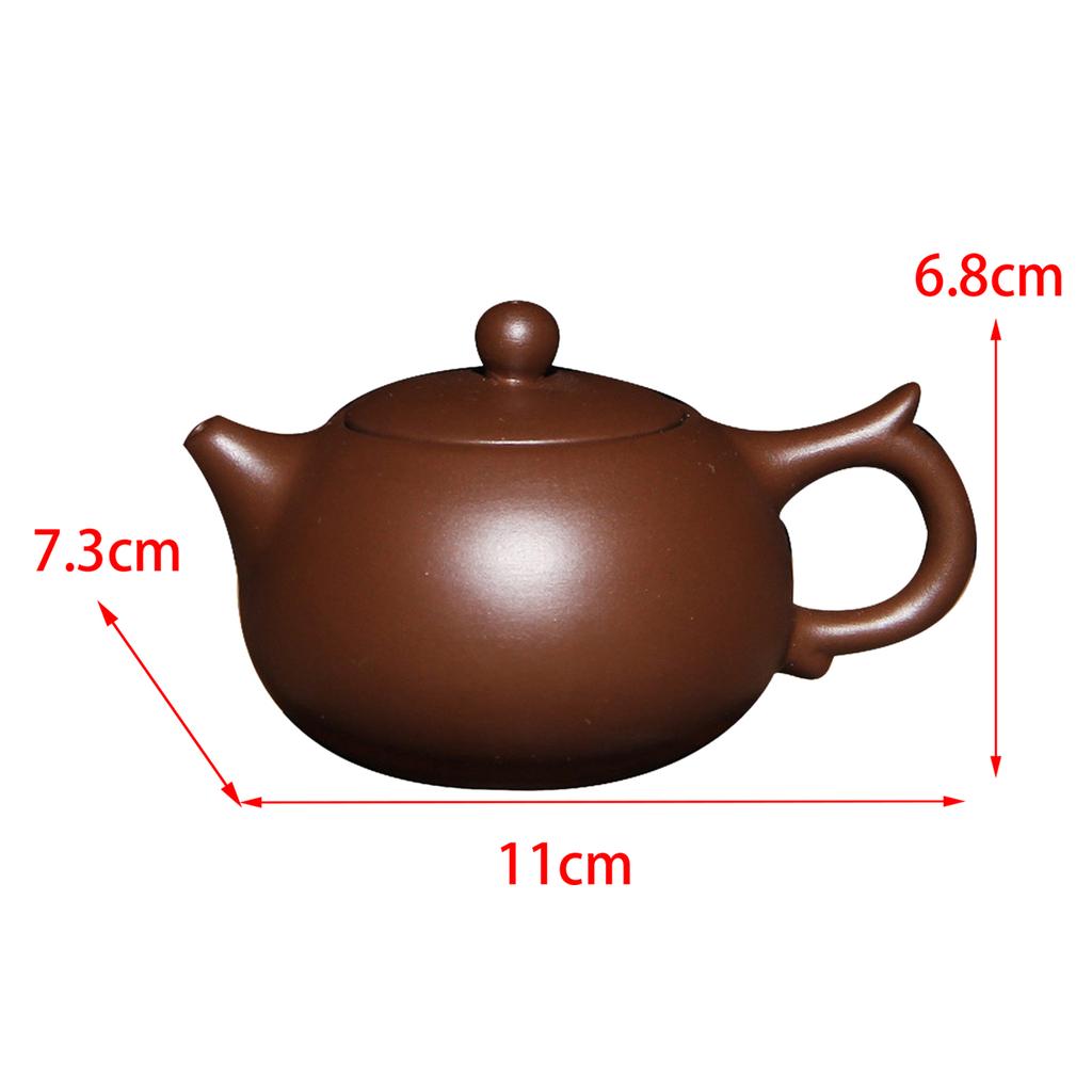Zisha Teapot Traditional Crafted Tea Maker with Tea Infuser Clay Teapot Handmade Kettle Tea Pot Kung Fu Teaware Antique Teapot