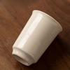 2 Stück/Set Retro Pflanze Holz Grau Keramik Teetasse Chinesische Riechende Duftende Tasse Kleine Meistertasse Meditationsbecher Kung Fu Teeset 65ml