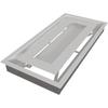 Ventilasjonsdeksel WIND 22x45 hvit