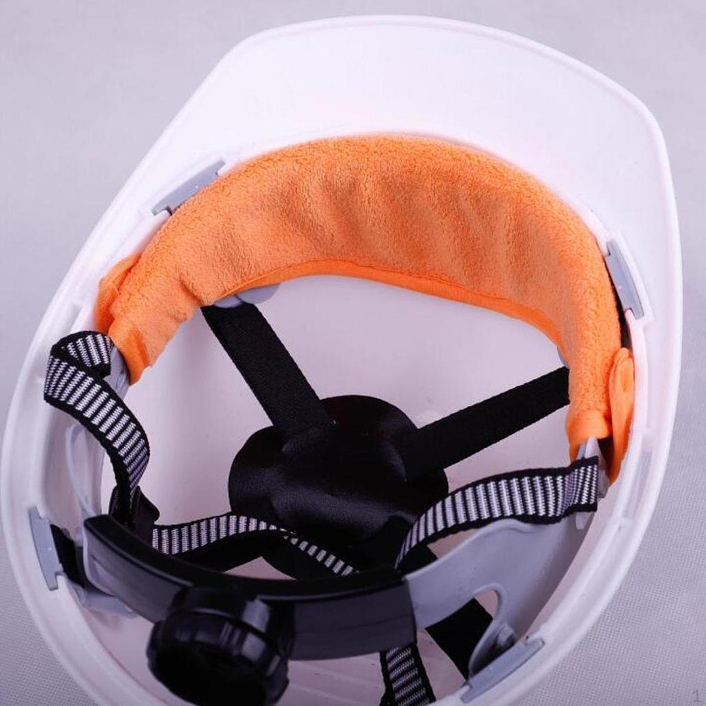 Hard Hat Sweatband for Hardhat Helmet Breathable Comfortable Snap on Liner