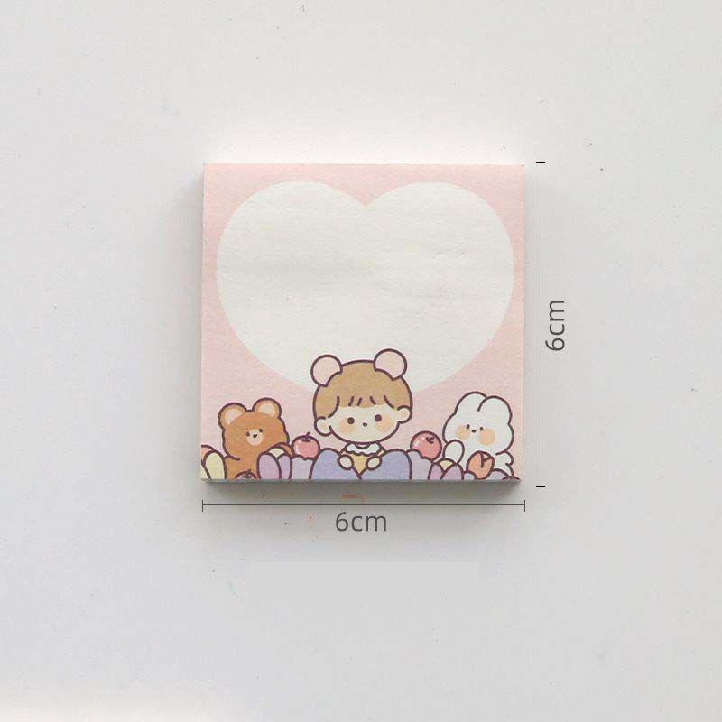 

Липкий блок для заметок 100 листов Заметки для сообщений Декоративный блокнот Принадлежности Канцелярские товары