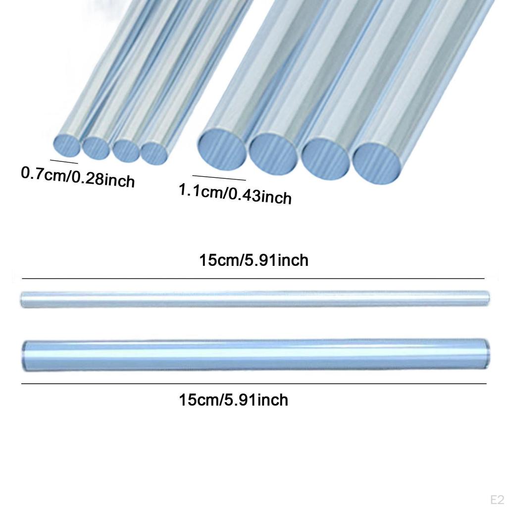 Glue Sticks All Purpose Heat Resistant Easy To Use Transparent Sturdy for Home Decorations