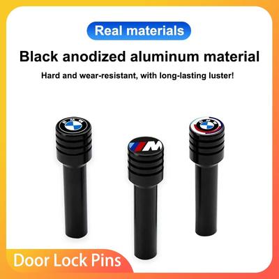 4 Stück Auto Türschloss-Knopf Legierung Sicherheit Versicherungs-Zugstifte Für BMW E34 E46 E39 E38 E90 E60 E36 F30 F30 F10 E92 E38 E91 G30 G38