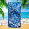 1pc Beach Turtle Animal Towel Beach Towel Quick Dry Absorbent Bath Towel For Swimming Gym Camping Outdoor Sunbathing