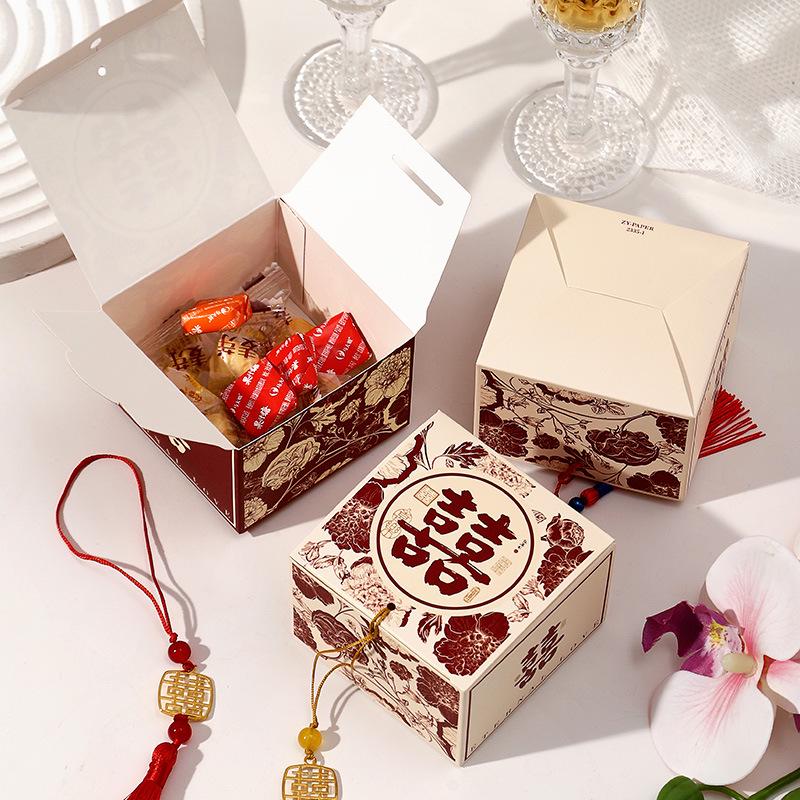2025 New Style Wedding Candy Box - Elegant Favor and Packaging for Sweets