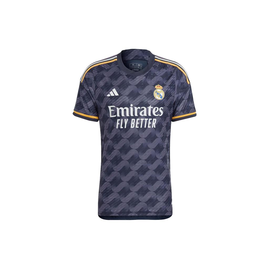 Adidas Real Madrid 23/24 Away Authentic Jersey Legend Ink Men Streetwear IA5138