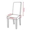 Christmas Decoration Stretch Covers Chair Cover Dining Room Office Banquet Chair Protector Elastic Material Armchair Cover M035