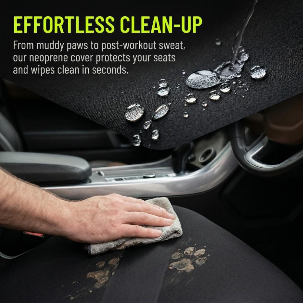 Waterproof Car Seat Cover Neoprene Seat Protector Towel Universal Seat Protector  Pet Protector