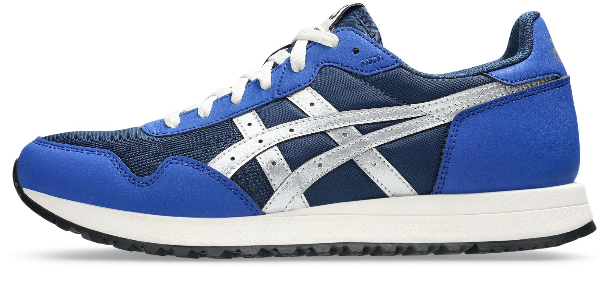 Asics Unisex Blau Tiger Runner Ii Sneaker Independence Blue/Pure Silver Cm