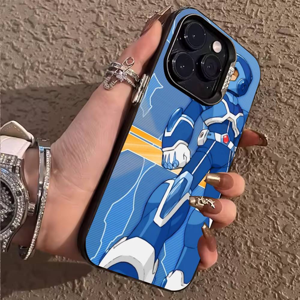 M-Mega Man S-Star Force Phone Case For iPhone 17,16,15,14,13,12,11,Pro,MAX,Plus TPU Soft To Skin-friendly Cover