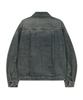 Standarderror 87-Stan120 [Newtro] Solid Washed Holder Denim Jacket Vintage Yellow