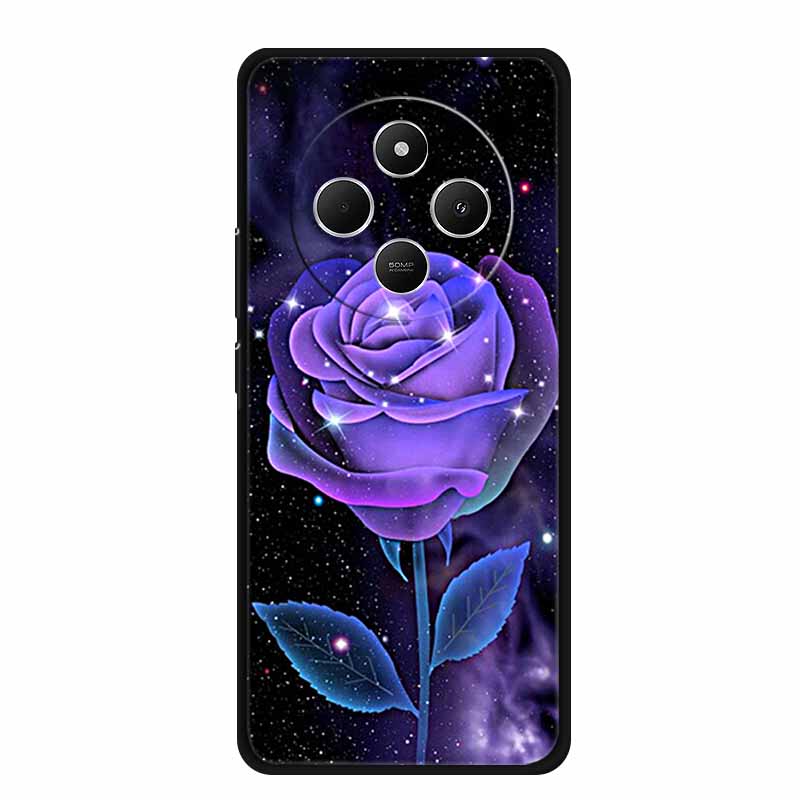 For Xiaomi Poco C75 Case PocoC75 Coque Black Silicone Soft Phone Case For Redmi 14C 14R A3 Pro Back Cover Case Redmi14C 14 C Bag