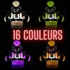 Lampe de Chevet 3D LED Jul Rappeur Marseille,Veilleuse changement de Couleurs, Lampe Tactile bureau et chambre Enfant Ado, Ambiance