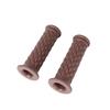 Retro Rubber Motorcycle Handlebar Grips Universal Fit Non Slip Comfort Grip Hassle Free Mounting for Bike 883 CG125