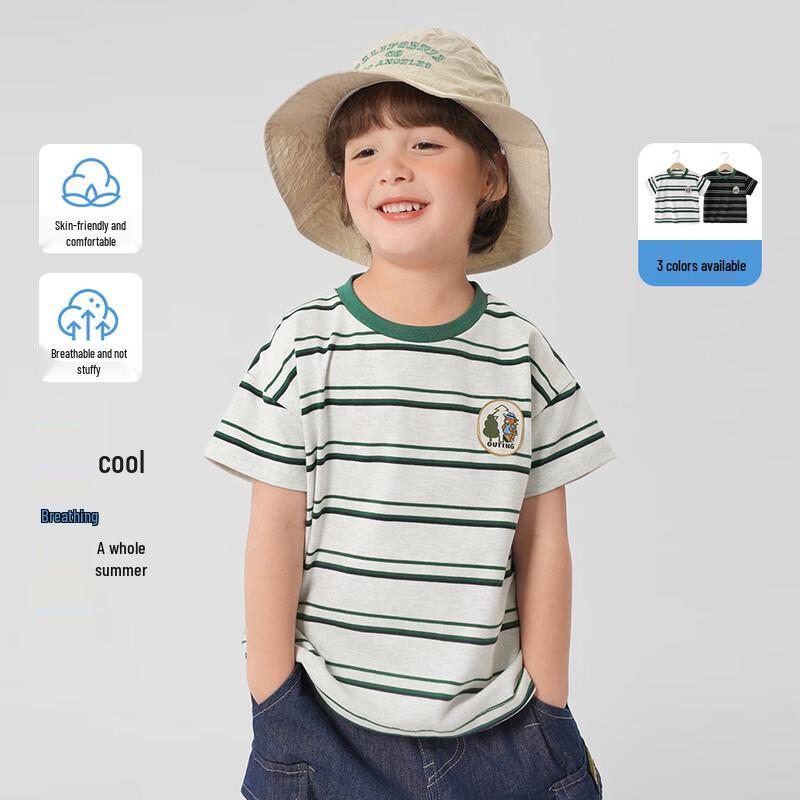 

Boys Striped Short-Sleeve T-Shirt 120