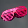 50pcs Glow In the Dark LED Eyeglasses, Multiple Neon Colors Blinds Lampshade Glasses for Christmas, Mardi Gras, Birthday Party