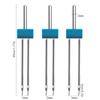 Kit Household Tools Double Stitch Wrinkled Presser Foot 9 Grooves 3 Sizes Twin Needles Sewing Machine Fittings