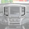 For Dodge Ram 1500 19-25 Carbon Front&Rear Central Air Vent Outlet Cover Trim 4P