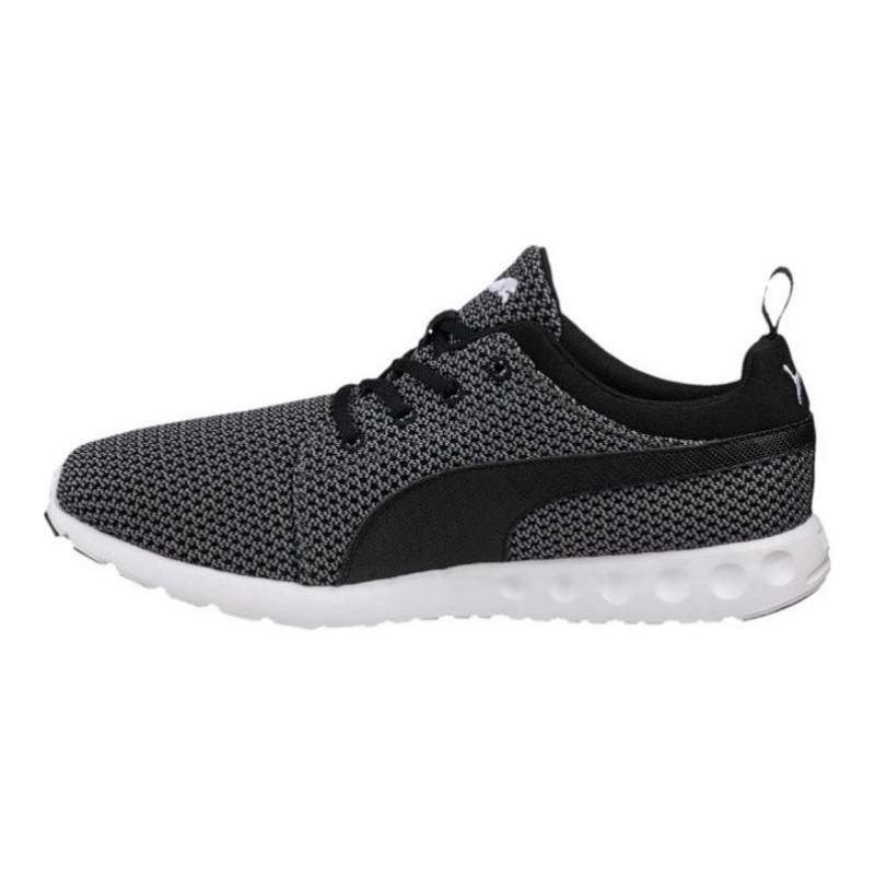 PUMA Carson Lace-Up Supportive Low Lifestyle Sneakers Men Black Grey 189685-01 44