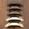 2Pcs Cabinet Drawer Handles Antique Cupboard Cabinet Furniture Bedroom Wardrobe Closet Dresser Shell Pull Handles with Screws