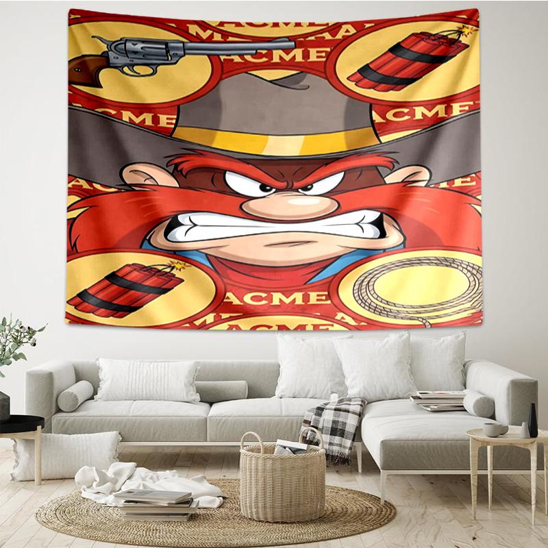Taz-Mania Devil's Roar Quick-Dry Tapestry Hanging for Bedroom,Livingroom, Playroom,Decor Art Room Wall Tapestry Holiday and Birthday Gifts