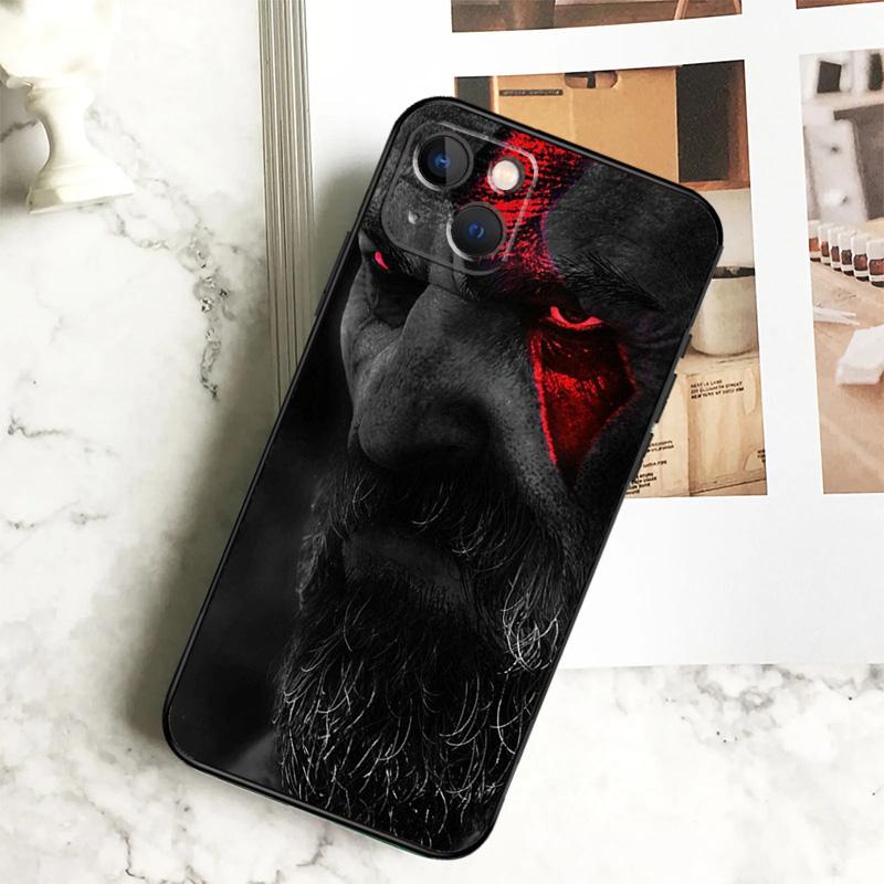 God Of War Funda For iPhone 15 16 13 12 Mini 11 14 Pro Max 7 8 Plus X XR XS Max Phone Case