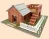 Little Architect Bricklayer Set: Handmade Bricks for Building House Models - Kids' Toy