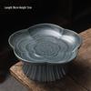 Retro Ceramic High-Footed Fruit Dessert Plate