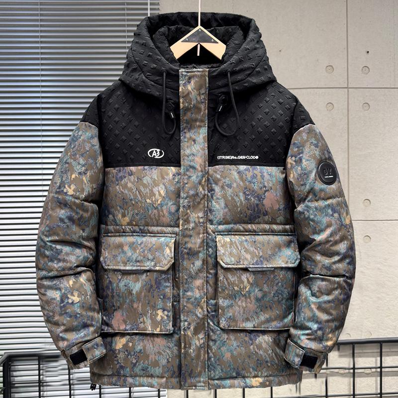 Grote Maten 5XL-11XL Mode Heren Parka's Winter Oversized Jas met Capuchon Casual Losse Dikke Warme Bovenkleding Heren Jassen