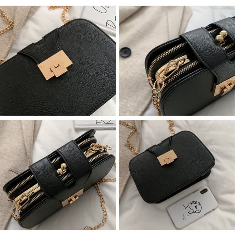 New Chain Small Square Bag Women's Shoulder Messenger Bag