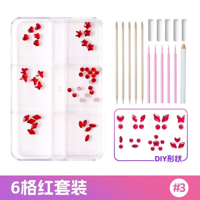 Dental Diamond Tooth Decoration, Tooth Diamond Tool Diy Set, Tooth Sticker, Diamond Love Horse Eye Decoration