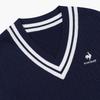 Le Coq Sportif [cLearance][70  Off] cabLe Sweater Vest Unisex Qp123tst12