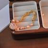Elegant Rose Baroque Pearl Bracelet for Women - Unique Fashionable Design